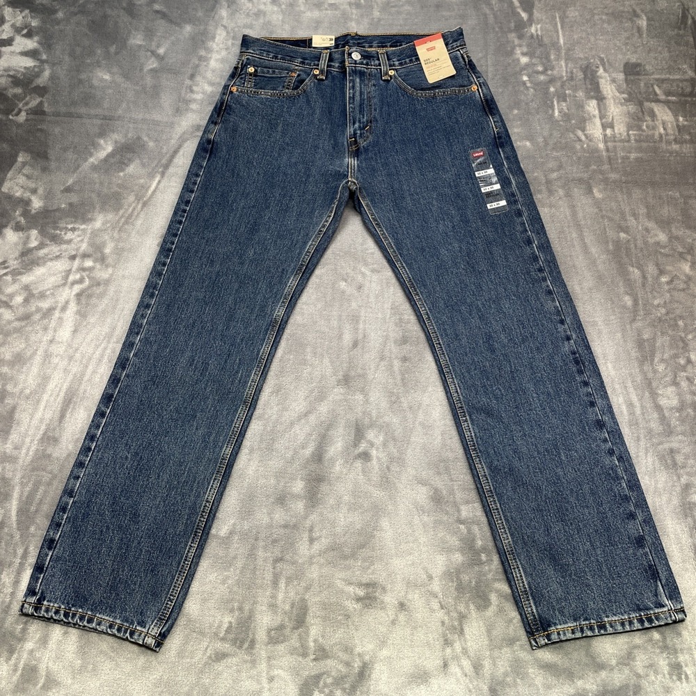 Levi's 505 Regular Men Jeans Size 32x30 Straight Leg 100% Cotton In Bangladesh